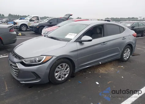 2017 Hyundai Elantra Se z USA, uszkodzony, nr VIN 5NPD74LF5HH137387